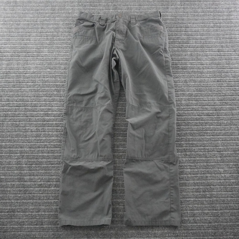 5.11 Tactical Series Cargo Pants Mens 34x34 Gray Ripstop Utility Trousers